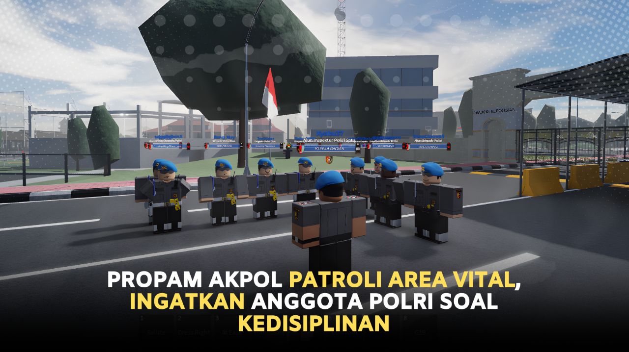 Propam Akpol Patroli Area Vital, Ingatkan Anggota Polri Soal Kedisiplinan