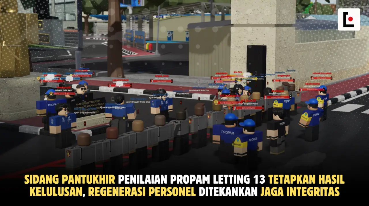 Sidang Pantukhir Penilaian Propam Letting 13 Tetapkan Hasil Kelulusan, Regenerasi Personel Ditekankan Jaga Integritas