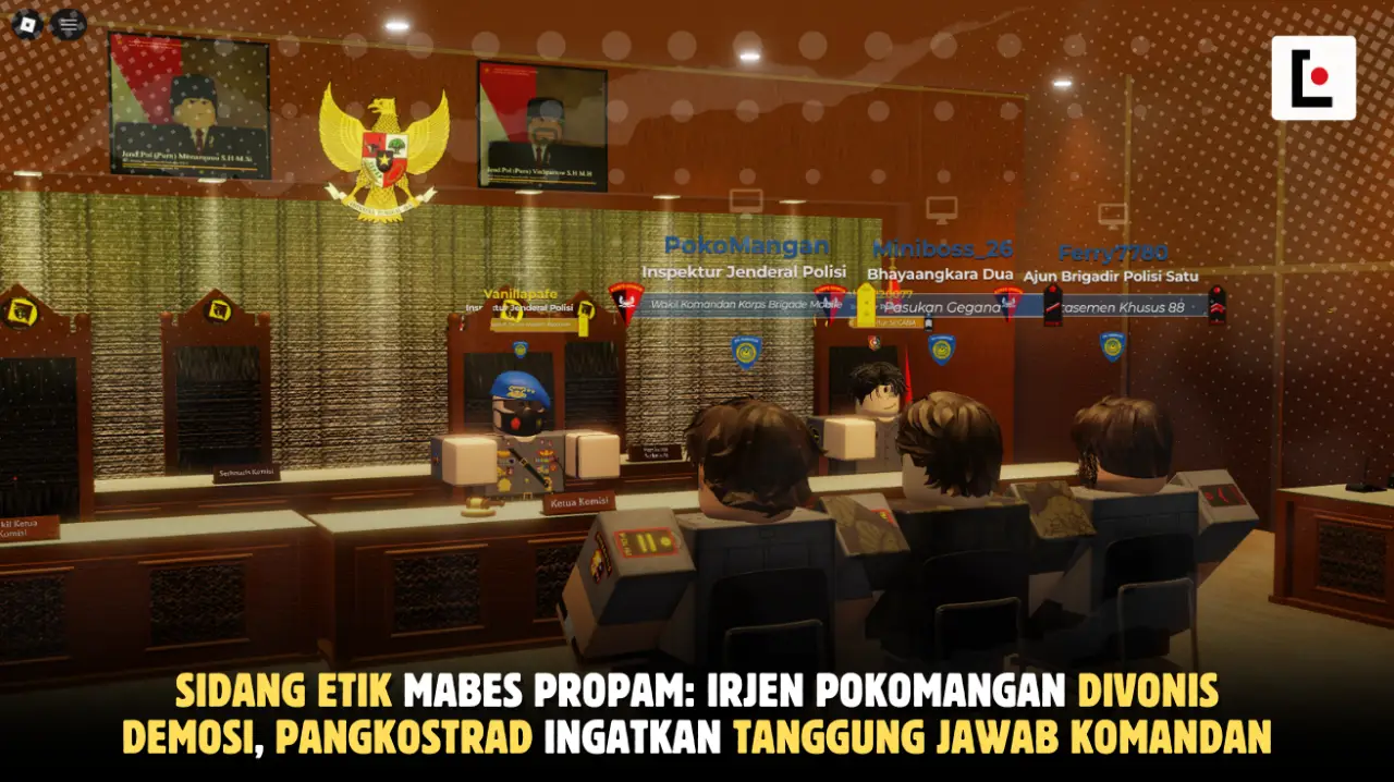 Sidang Etik Mabes Propam: Irjen PokoMangan Divonis Demosi, Pangkostrad Ingatkan Tanggung Jawab Komandan