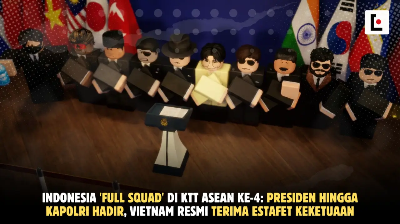 Indonesia 'Full Squad' di KTT ASEAN ke-4: Presiden hingga Kapolri Hadir, Vietnam Resmi Terima Estafet Keketuaan